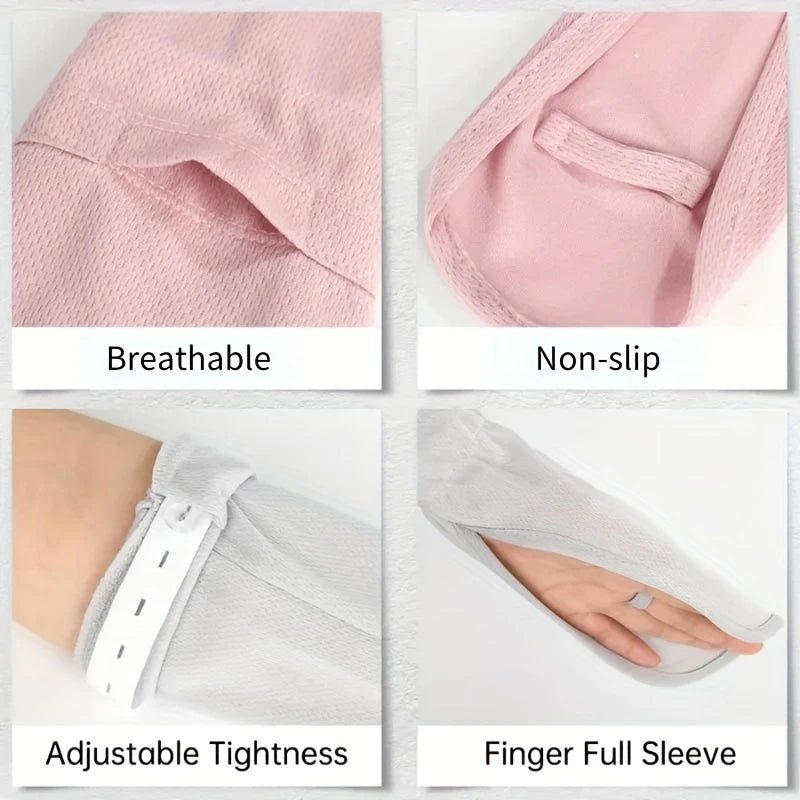Ice Anti - Sunburn Arm Driving Sleeves For Sun Protection! - Flex Beauty