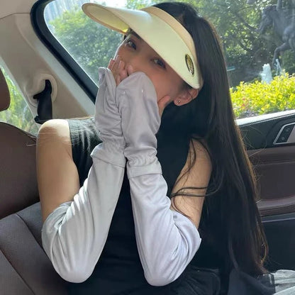 Ice Anti - Sunburn Arm Driving Sleeves For Sun Protection! - Flex Beauty