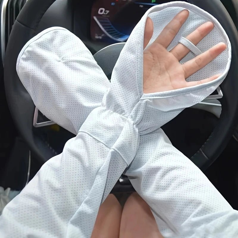 Ice Anti - Sunburn Arm Driving Sleeves For Sun Protection! - Flex Beauty