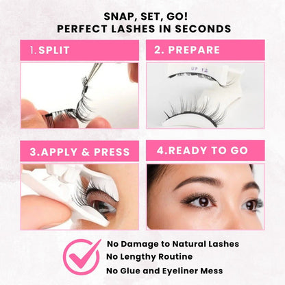 Reusable Magnetic Eyelashes - One Year, One Set! - Flex Beauty